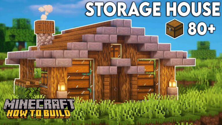 10+ Best Minecraft Storage Building Ideas - TBM | TheBestMods