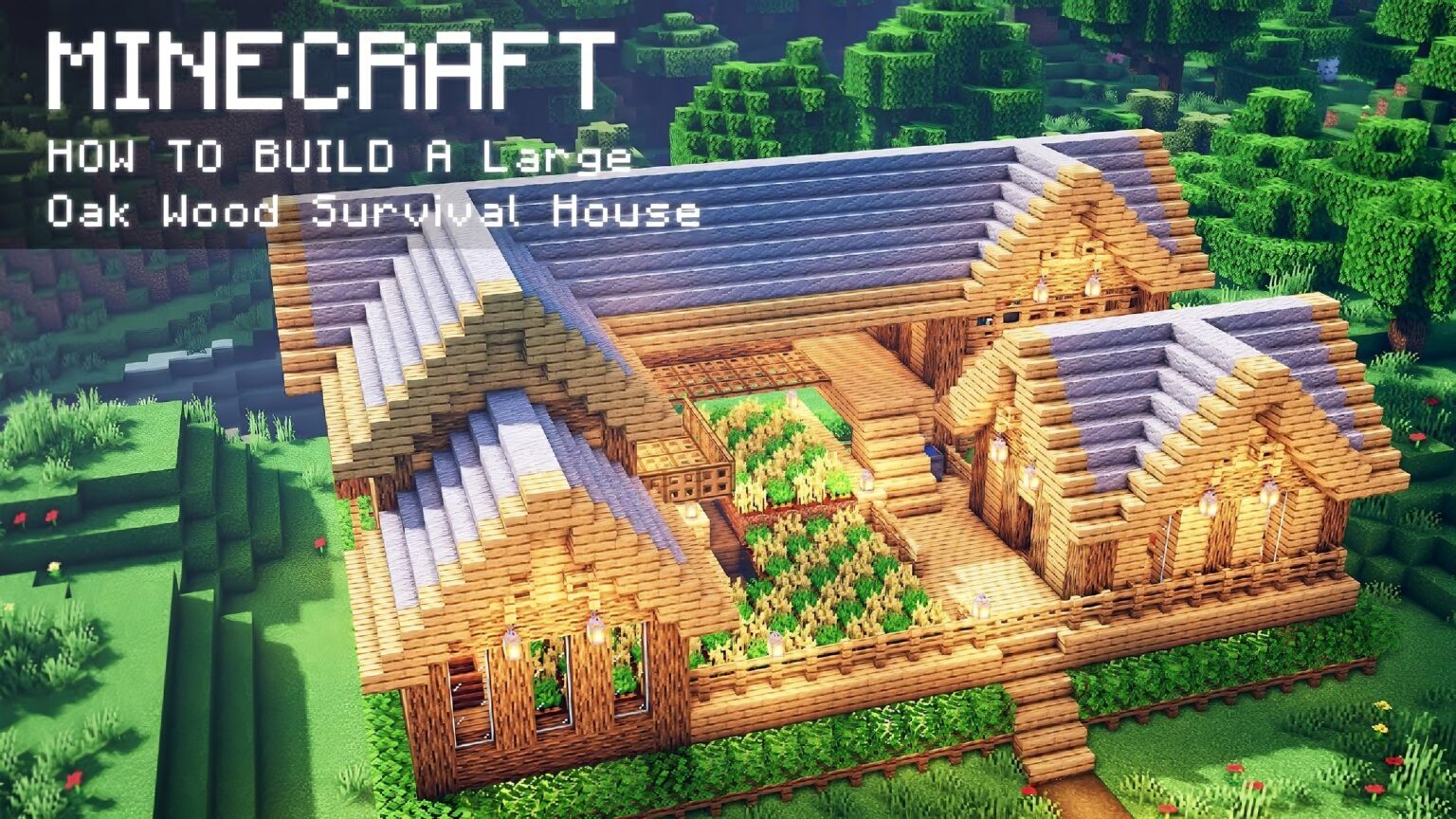 10+ Best Oak Minecraft House Ideas - TBM | TheBestMods