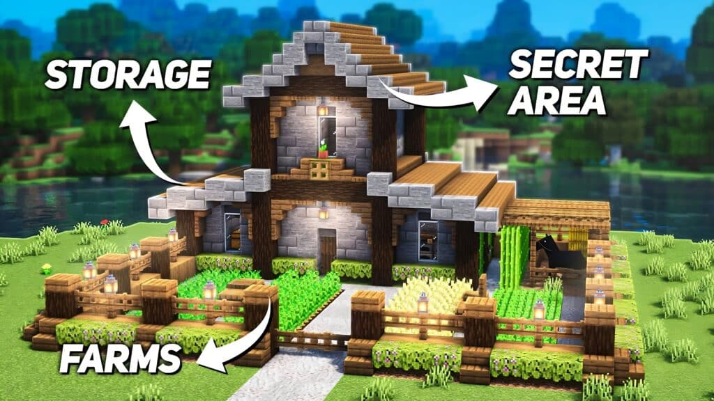 10+ Stunning Minecraft Farm House Ideas in 2023 - TBM | TheBestMods