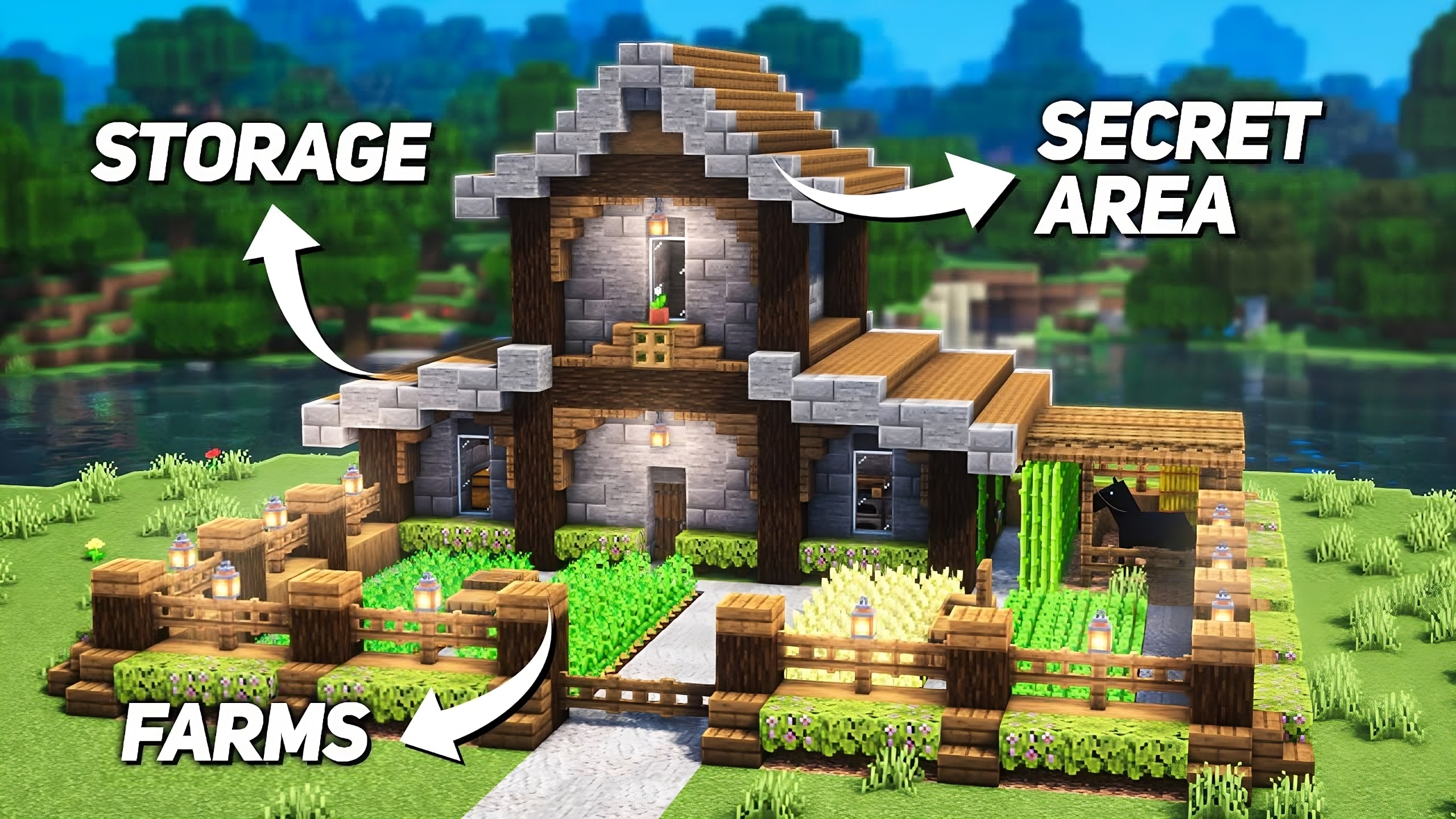 Ultimate Minecraft FarmHouse Transformed 