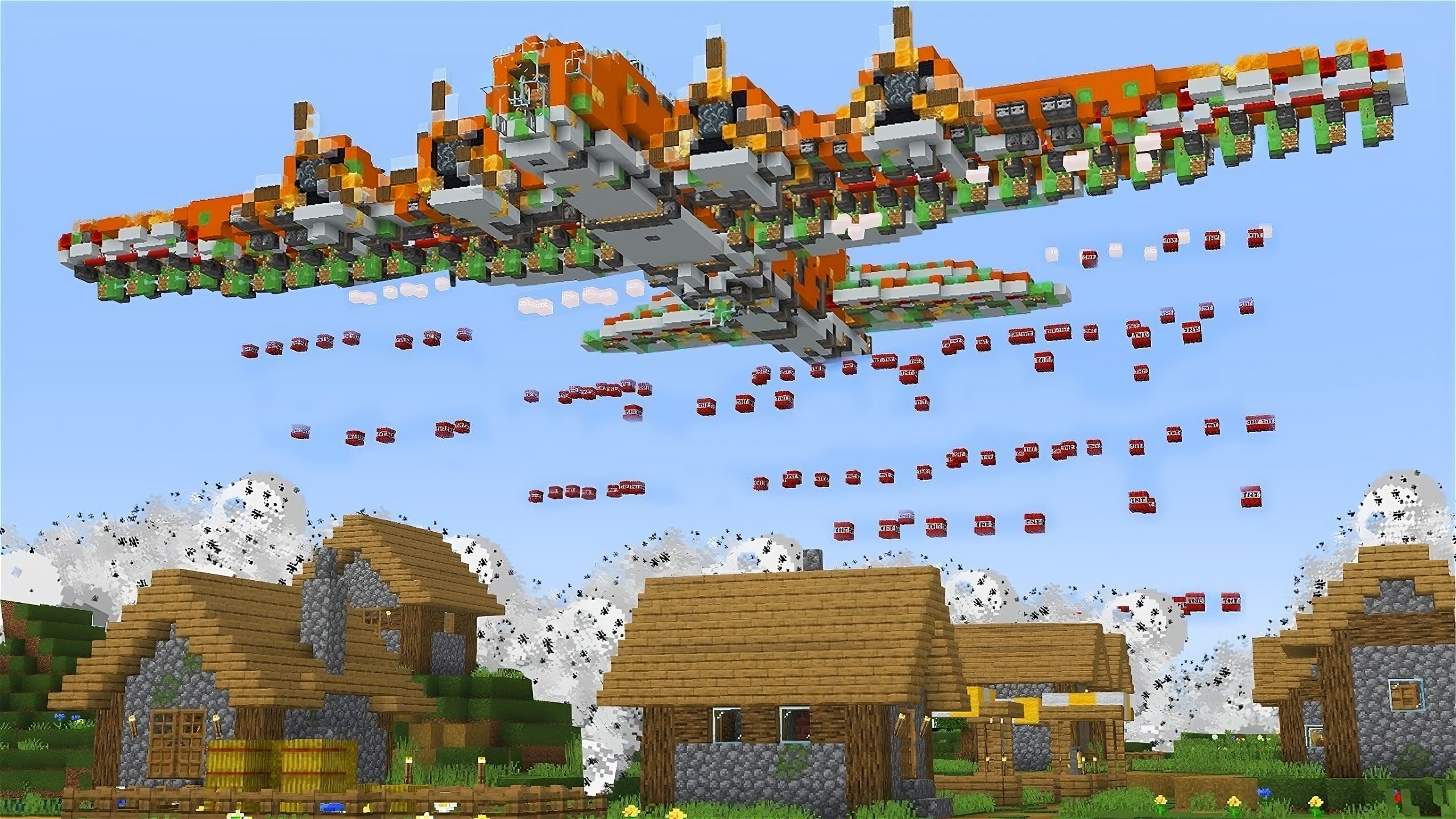 Minecraft Bomber Plane - TBM | TheBestMods