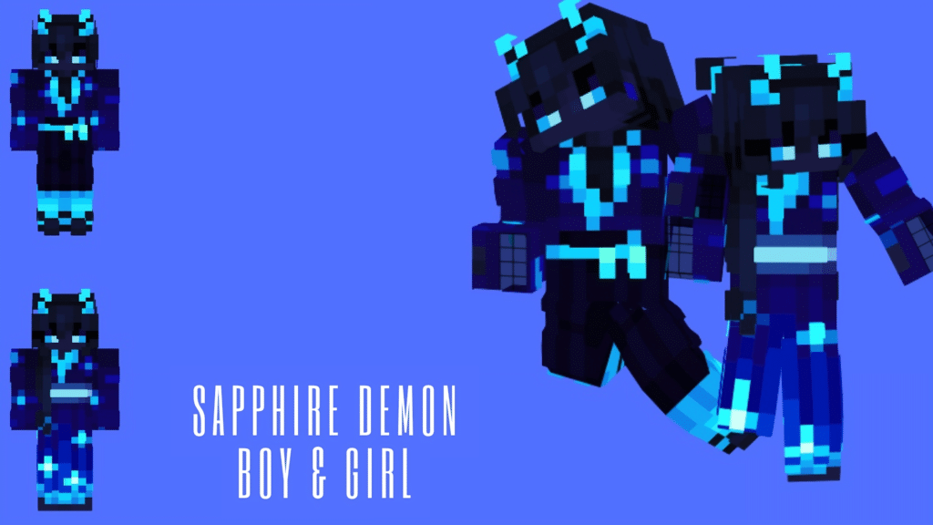 Sapphire Demon Boy & Girl - TBM | TheBestMods