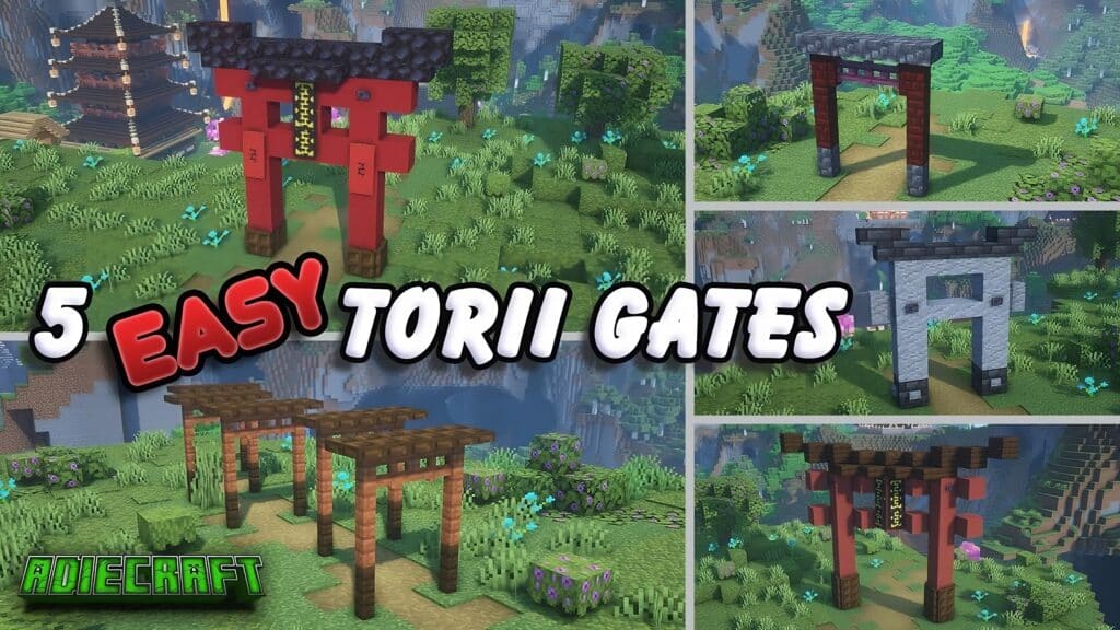 10+ Best Japanese Torii Gate Designs in Minecraft - TBM | TheBestMods