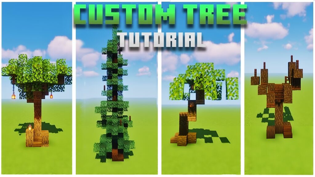 10+ Best Custom Tree Design Ideas in Minecraft - TBM | TheBestMods