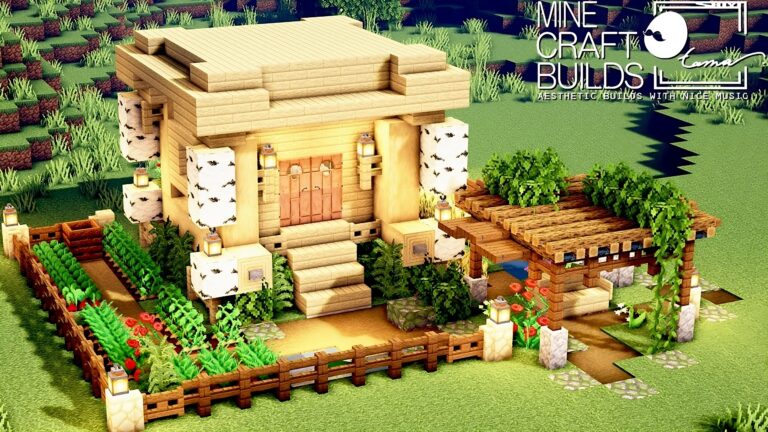 10+ Best Wooden Birch House in Minecraft - TBM | TheBestMods