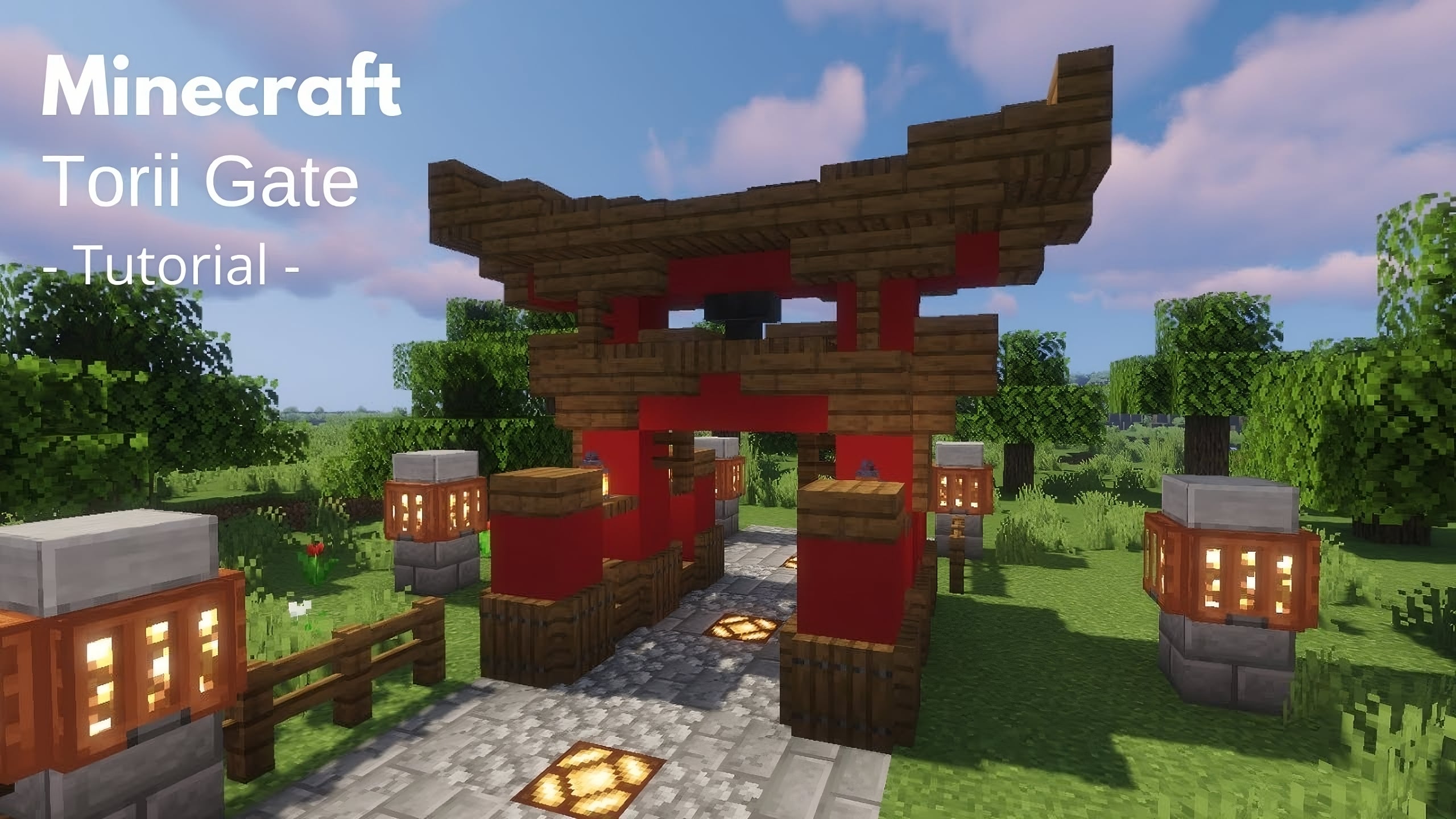 Common Japanese Torii Gate in Minecraft - TBM | TheBestMods
