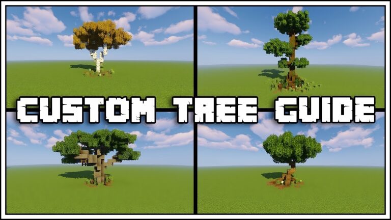 10+ Best Custom Tree Design Ideas in Minecraft - TBM | TheBestMods