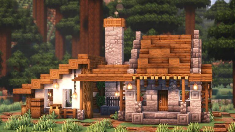 10+ Best Medieval Blacksmith Design Ideas In Minecraft - Tbm 