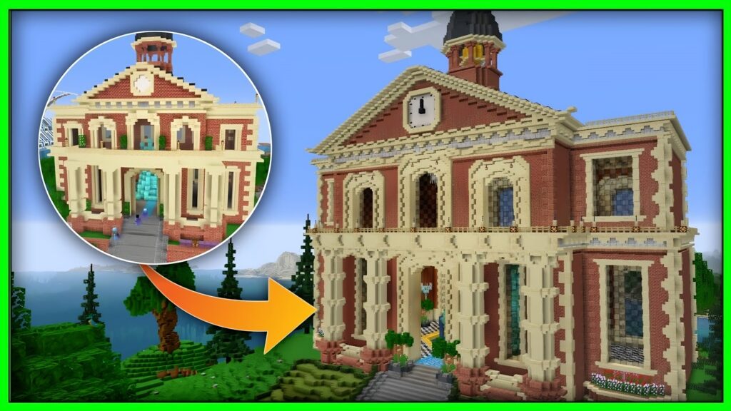 10+ Best Town Hall Designs in Minecraft - TBM | TheBestMods