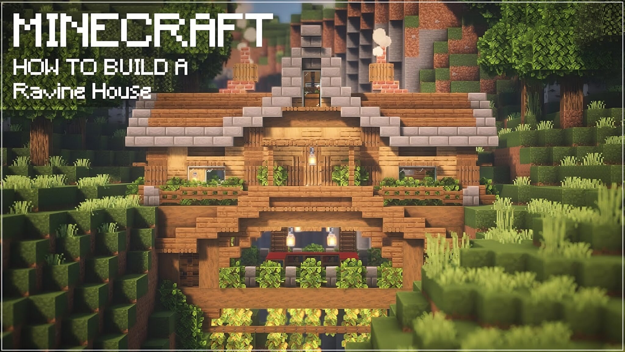 10+ Best Ravine House Designs in Minecraft - TBM | TheBestMods