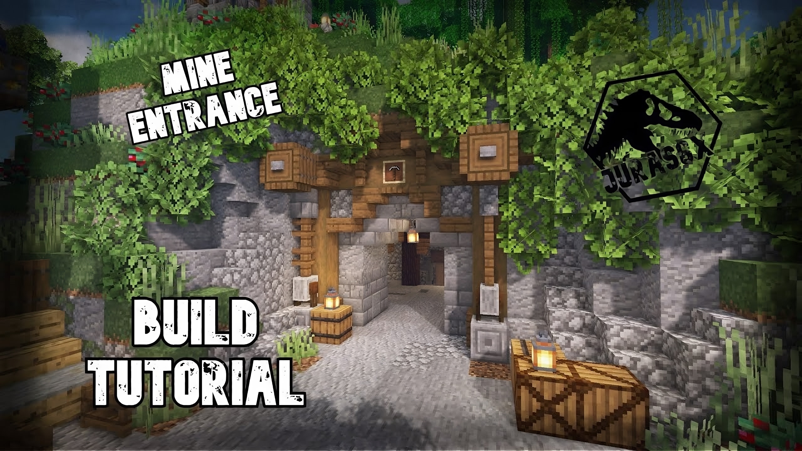 Medieval Mine Entrance In Minecraft - TBM | TheBestMods