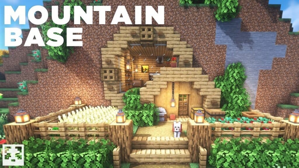 10+ Creative Mountain Base Designs in Minecraft - TBM | TheBestMods