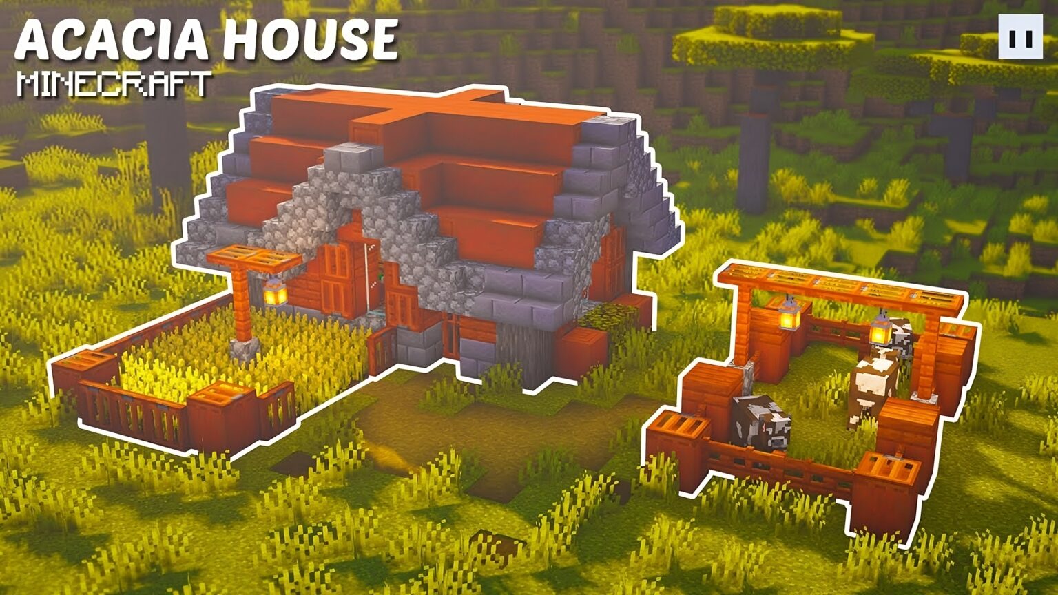 10+ Best Savanna House Designs in Minecraft - TBM | TheBestMods