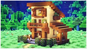 10+ Best Wooden Birch House in Minecraft - TBM | TheBestMods