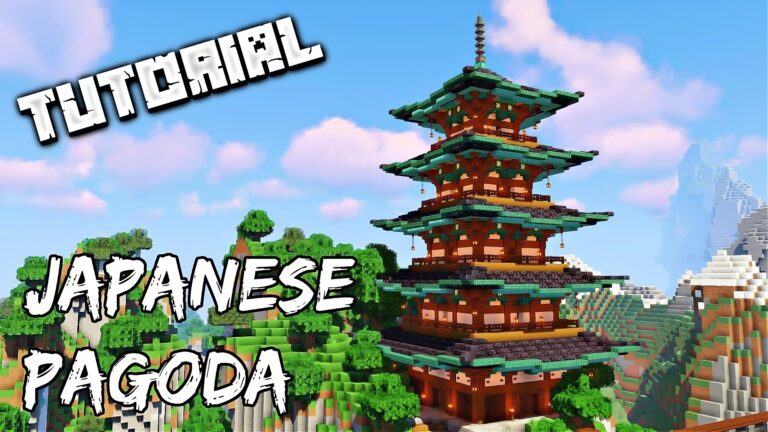 10+ Best Japanese Pagoda Designs in Minecraft - TBM | TheBestMods