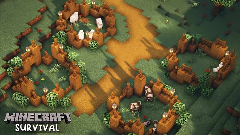 tiny-animal-pens-in-minecraft-tbm-thebestmods
