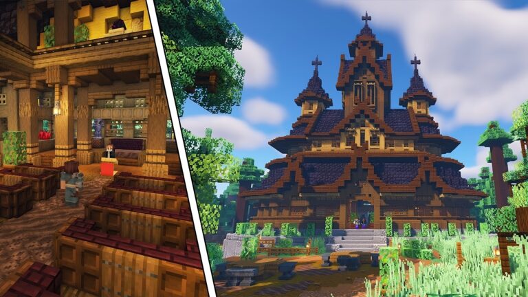 10+ Best Church Design Ideas in Minecraft - TBM | TheBestMods