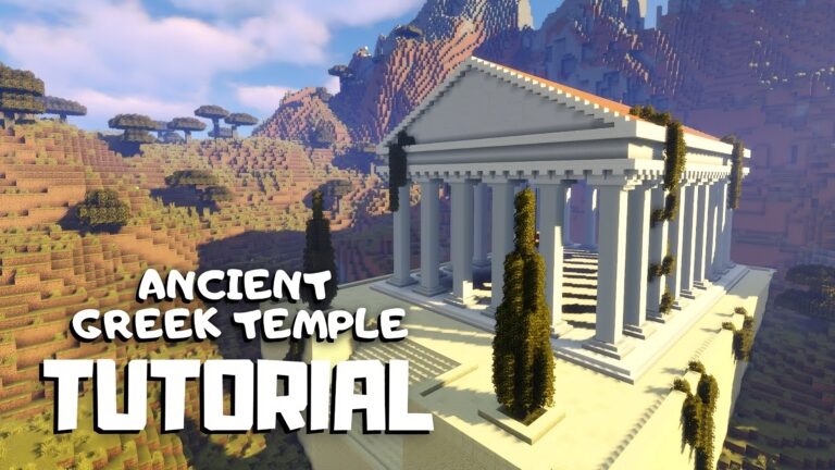 Fascinating Greek Temple Designs in Minecraft - TBM | TheBestMods