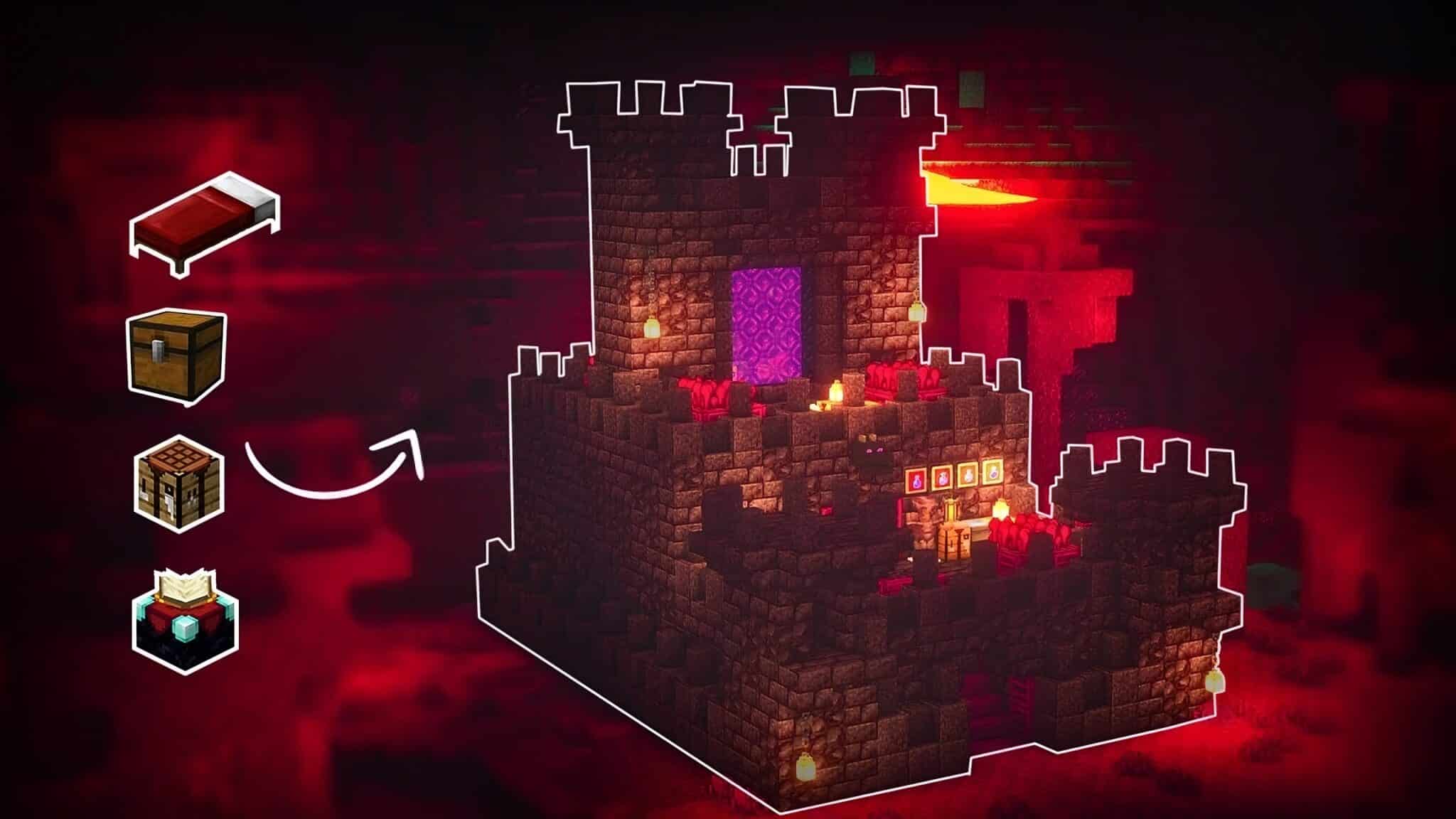 10 Must Have Nether Base In Minecraft Tbm Thebestmods