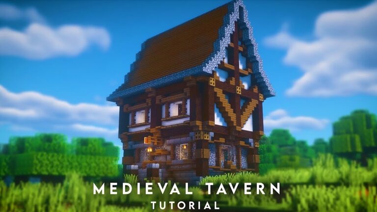 10+ Best Medieval Tavern Inn in Minecraft - TBM | TheBestMods