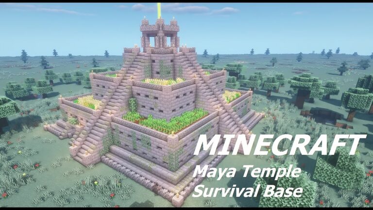 10+ Creative Maya Temple in Minecraft - TBM | TheBestMods