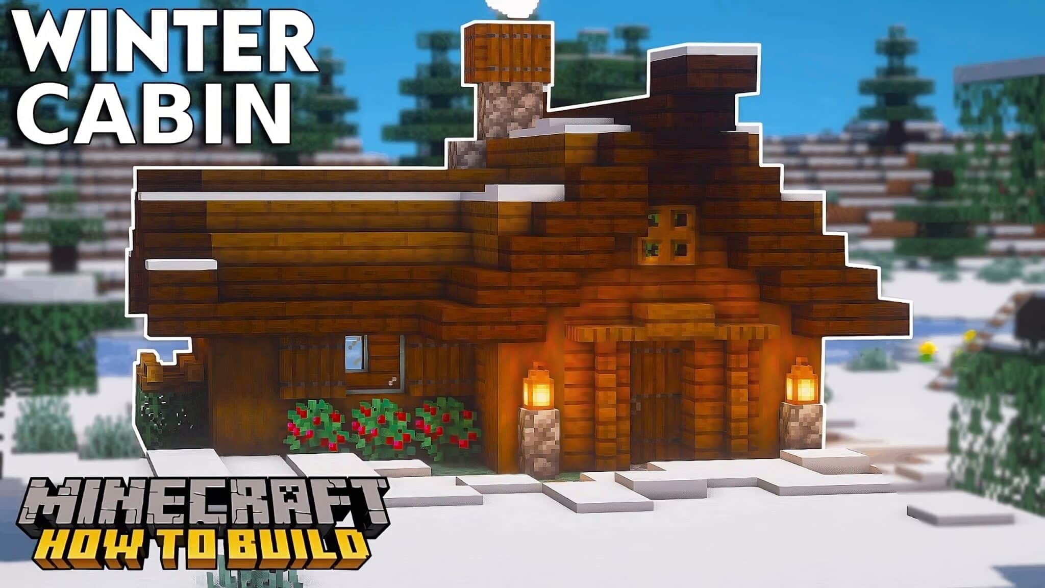 10+ Cool Winter Cabin in Minecraft - TBM | TheBestMods