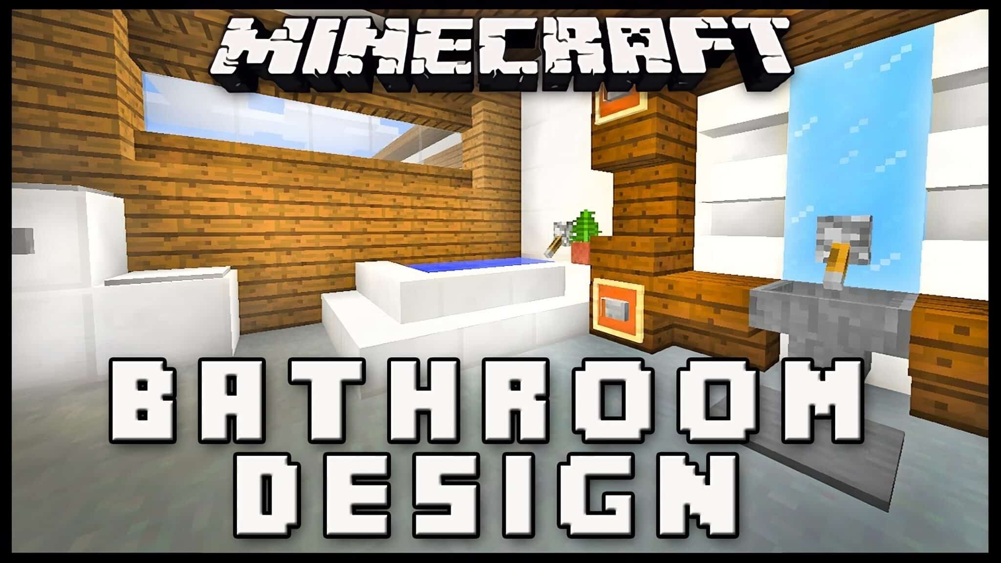 Cool Modern Bathroom Ideas in Minecraft - TBM | TheBestMods