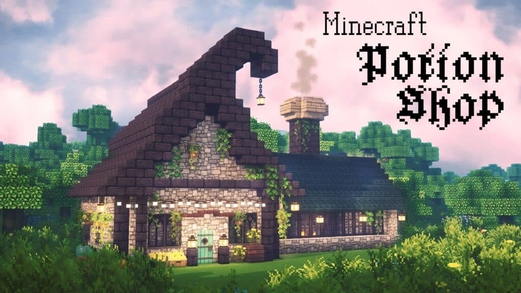 10+ Best Potion Shop Design Ideas in Minecraft - TBM | TheBestMods