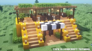10+ Best Cute Cafe Designs in Minecraft - TBM | TheBestMods