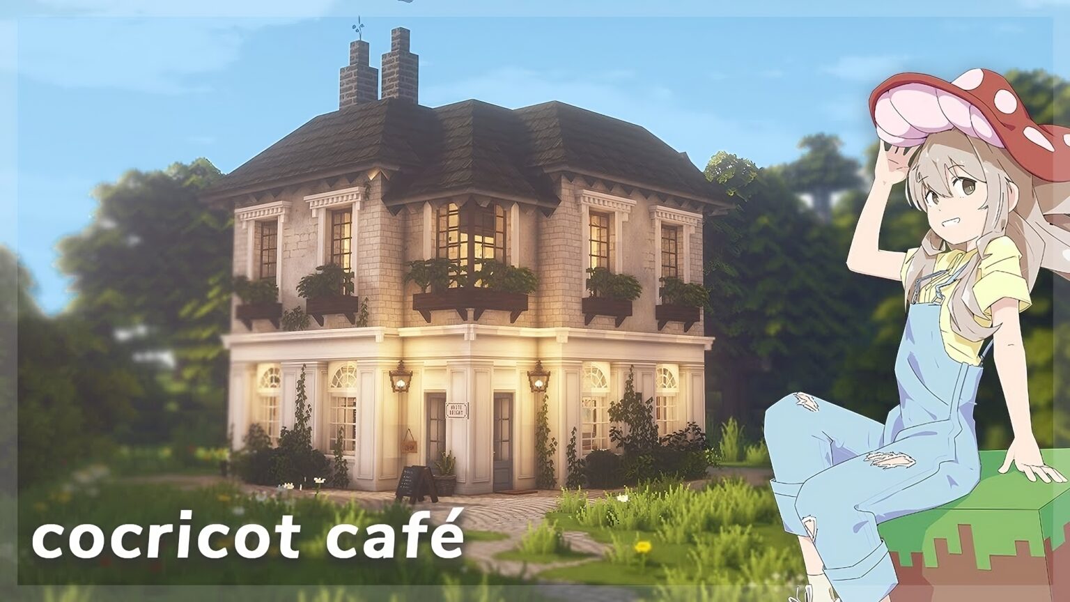 10+ Best Cute Cafe Designs in Minecraft - TBM | TheBestMods