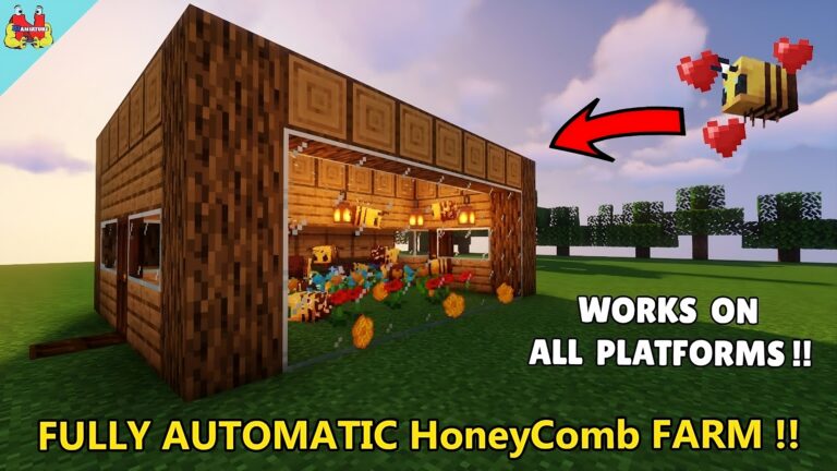 10+ Best Bee Farm Design Ideas in Minecraft - TBM | TheBestMods