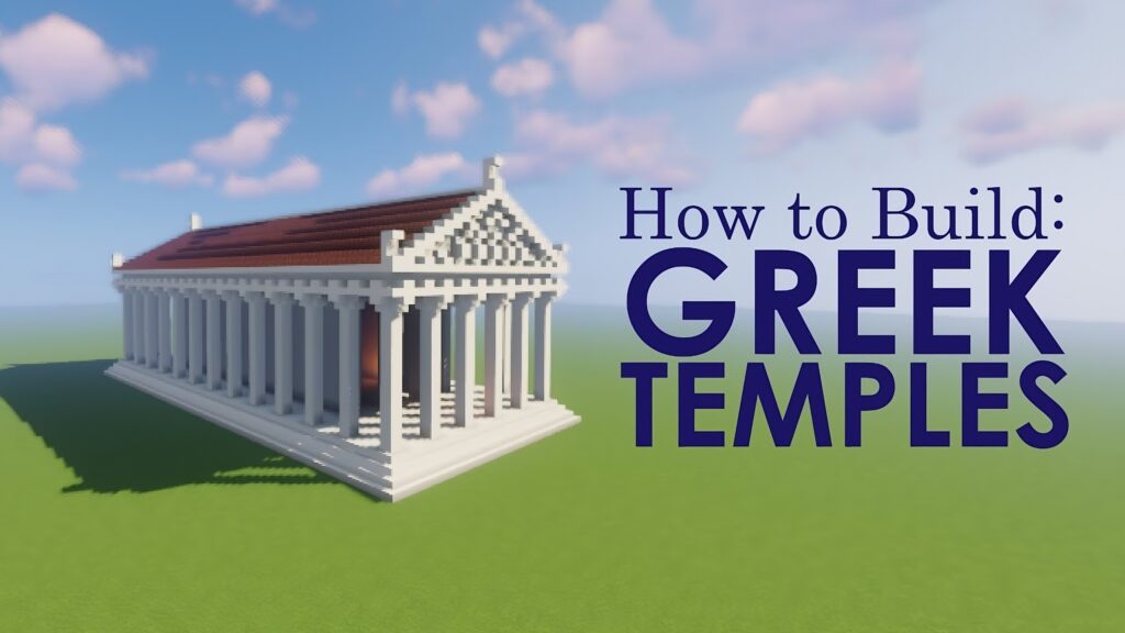 Glorious Greek Temple in Minecraft - TBM | TheBestMods