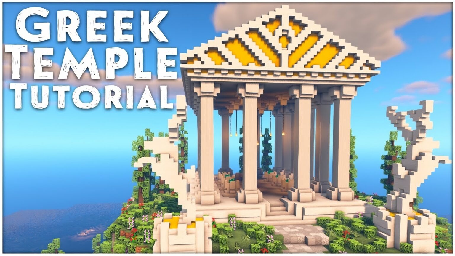 Fascinating Greek Temple Designs in Minecraft - TBM | TheBestMods