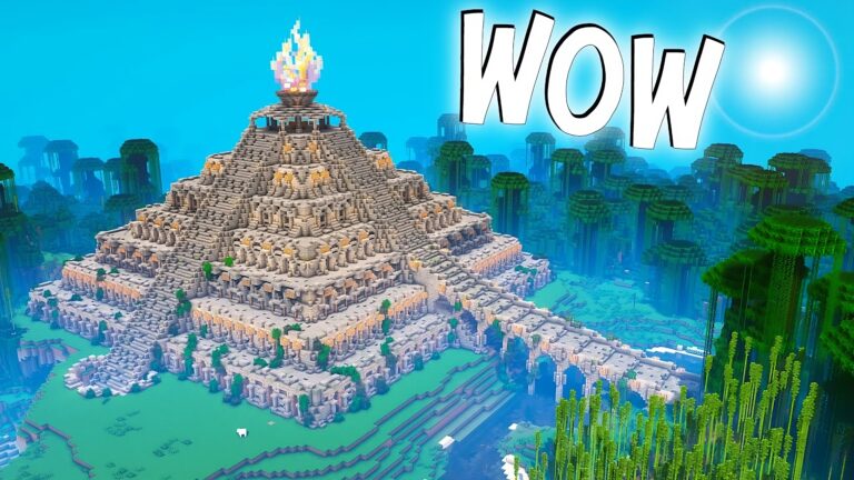 10+ Creative Maya Temple in Minecraft - TBM | TheBestMods