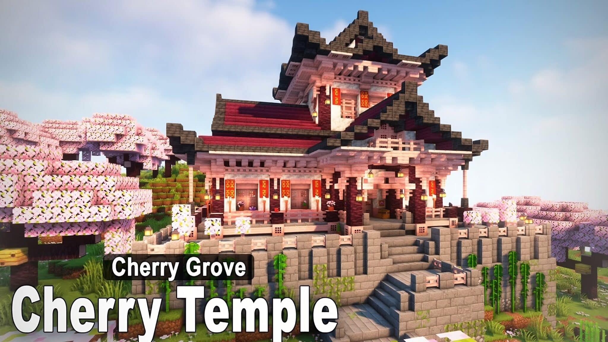 Various Japanese Temples For You In Minecraft - TBM | TheBestMods