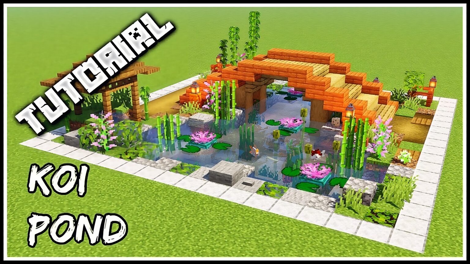 Amazing Pond Design Ideas in Minecraft - TBM | TheBestMods