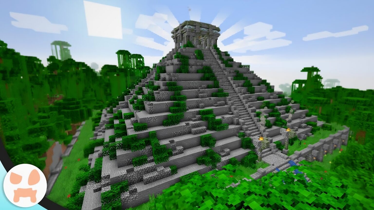 10+ Creative Maya Temple in Minecraft - TBM | TheBestMods