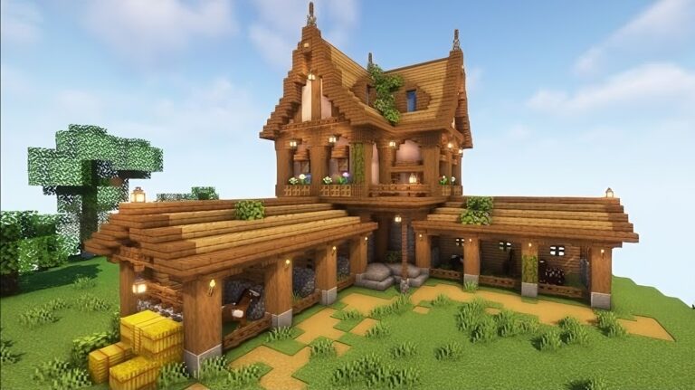 10+ Best Horse Stable Designs in Minecraft - TBM | TheBestMods