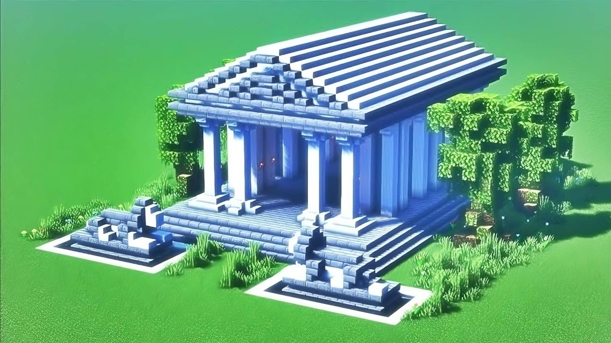 Fascinating Greek Temple Designs In Minecraft Tbm Thebestmods 1320