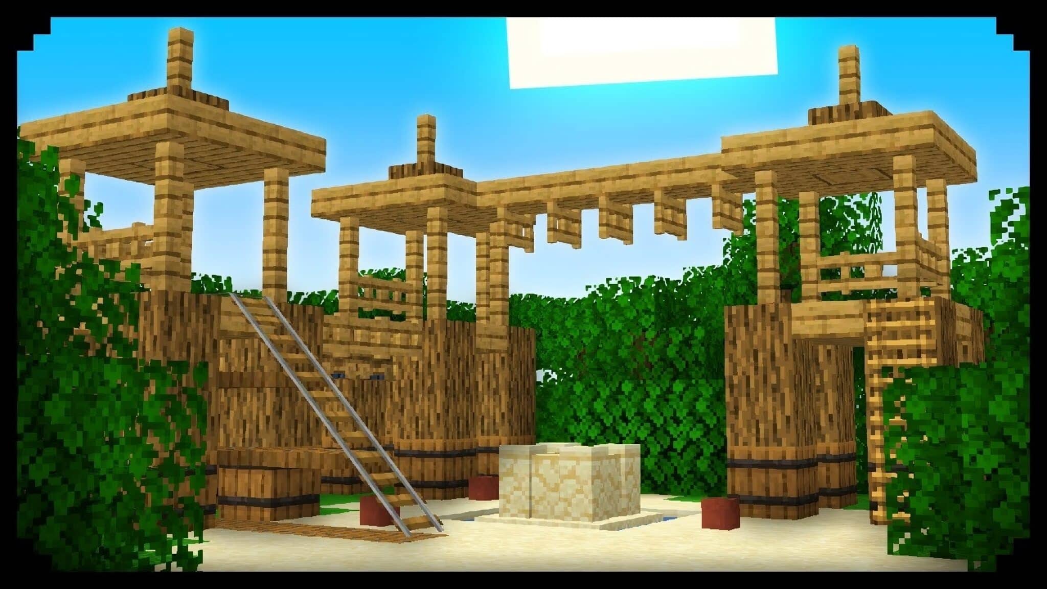 10+ Best Playground Designs in Minecraft - TBM | TheBestMods