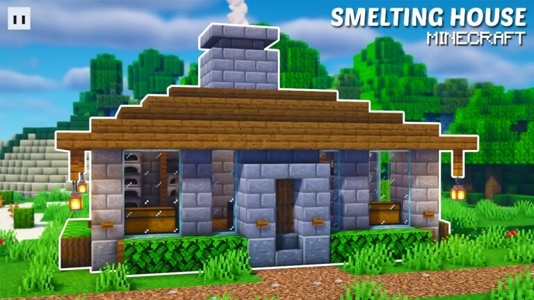 Creative Smelting House Designs in Minecraft - TBM | TheBestMods