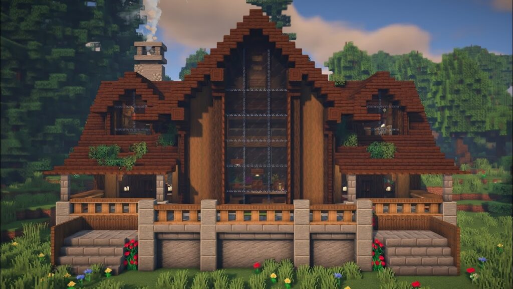 Amazing Deluxe Cabin Design Ideas in Minecraft - TBM | TheBestMods