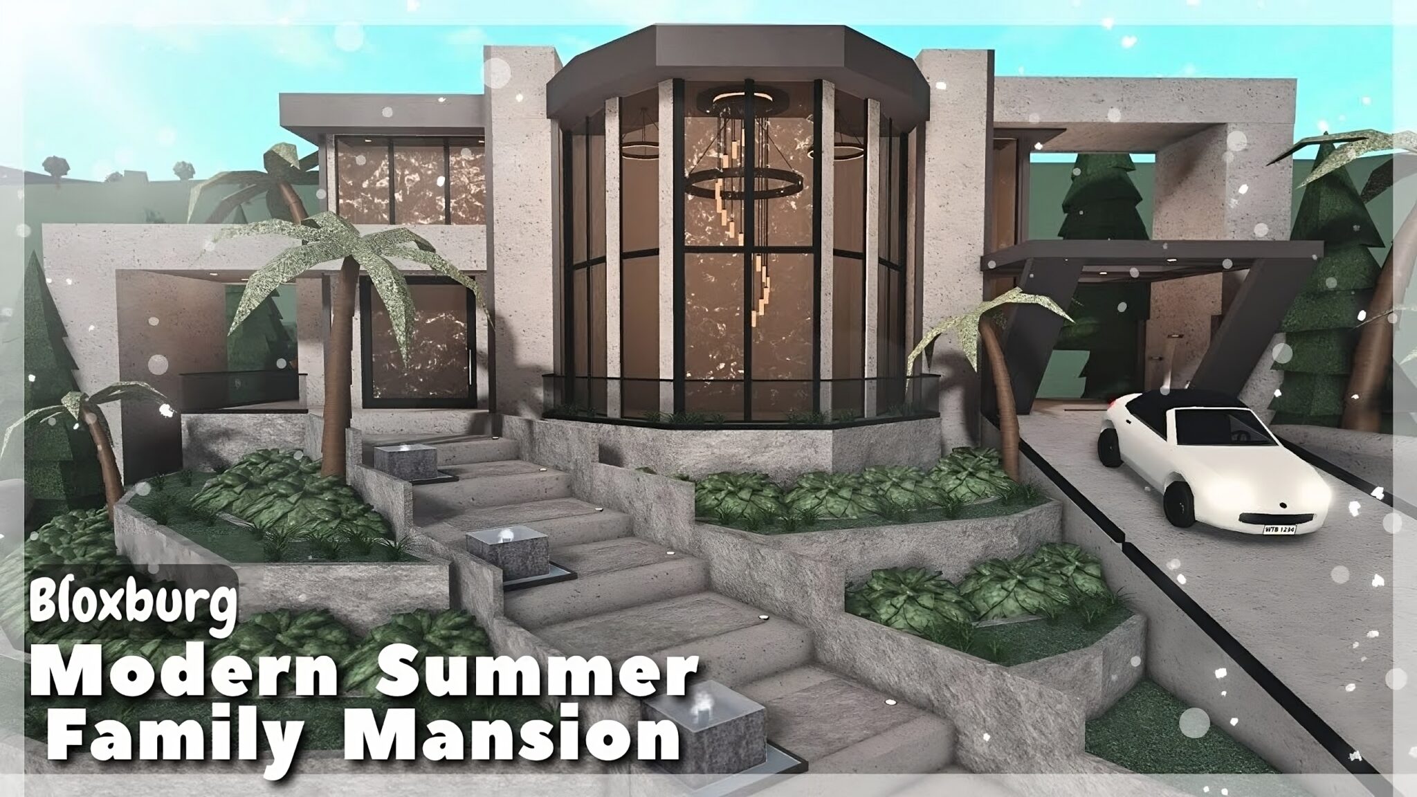 Modern Summer Family Mansion In Bloxburg Transformed 2048x1152 
