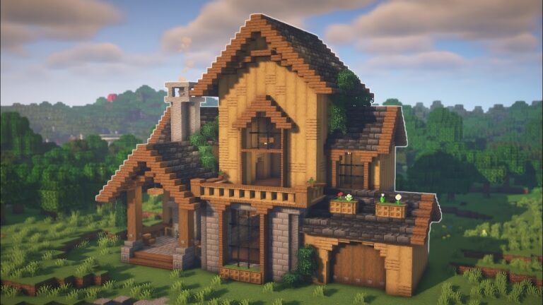 Amazing Deluxe Cabin Design Ideas in Minecraft - TBM | TheBestMods