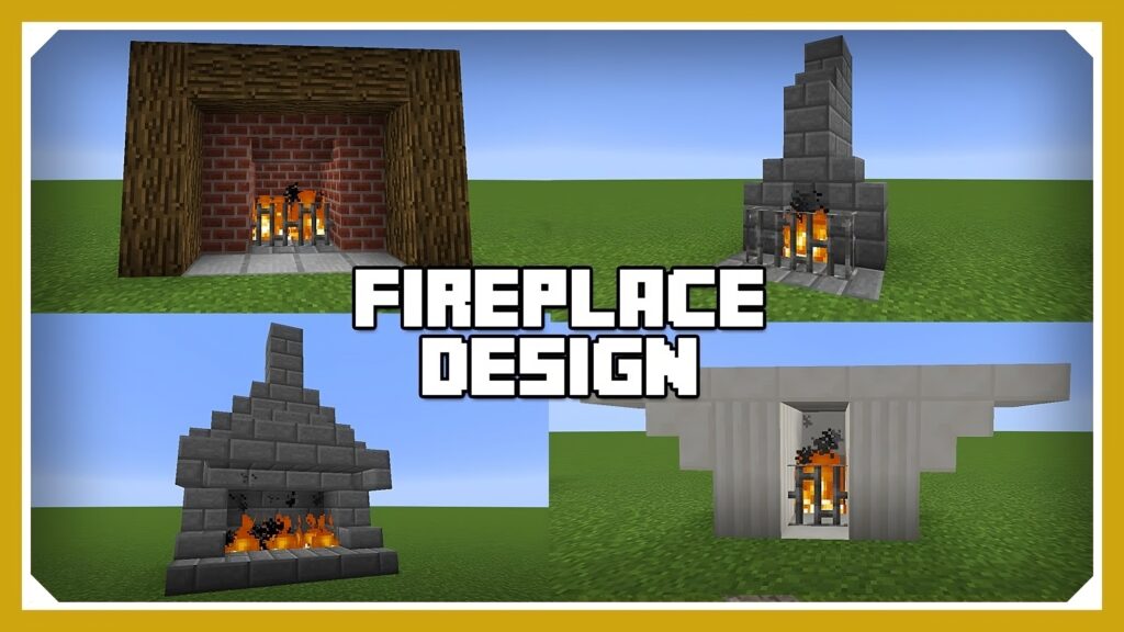 Quick Fireplace Designs in Minecraft - TBM | TheBestMods