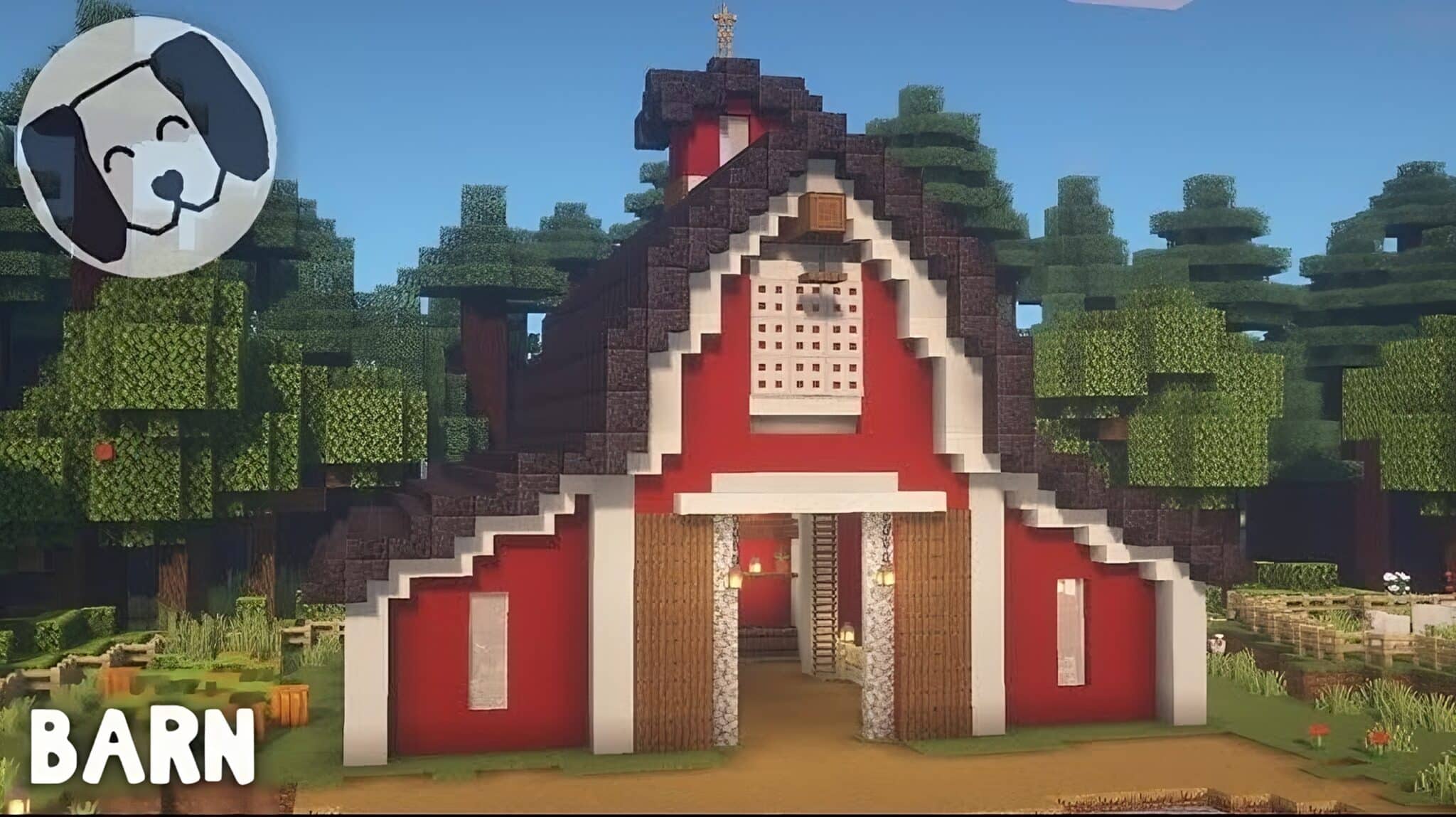 Aesthetic Animal Barn Design Ideas in Minecraft - TBM | TheBestMods