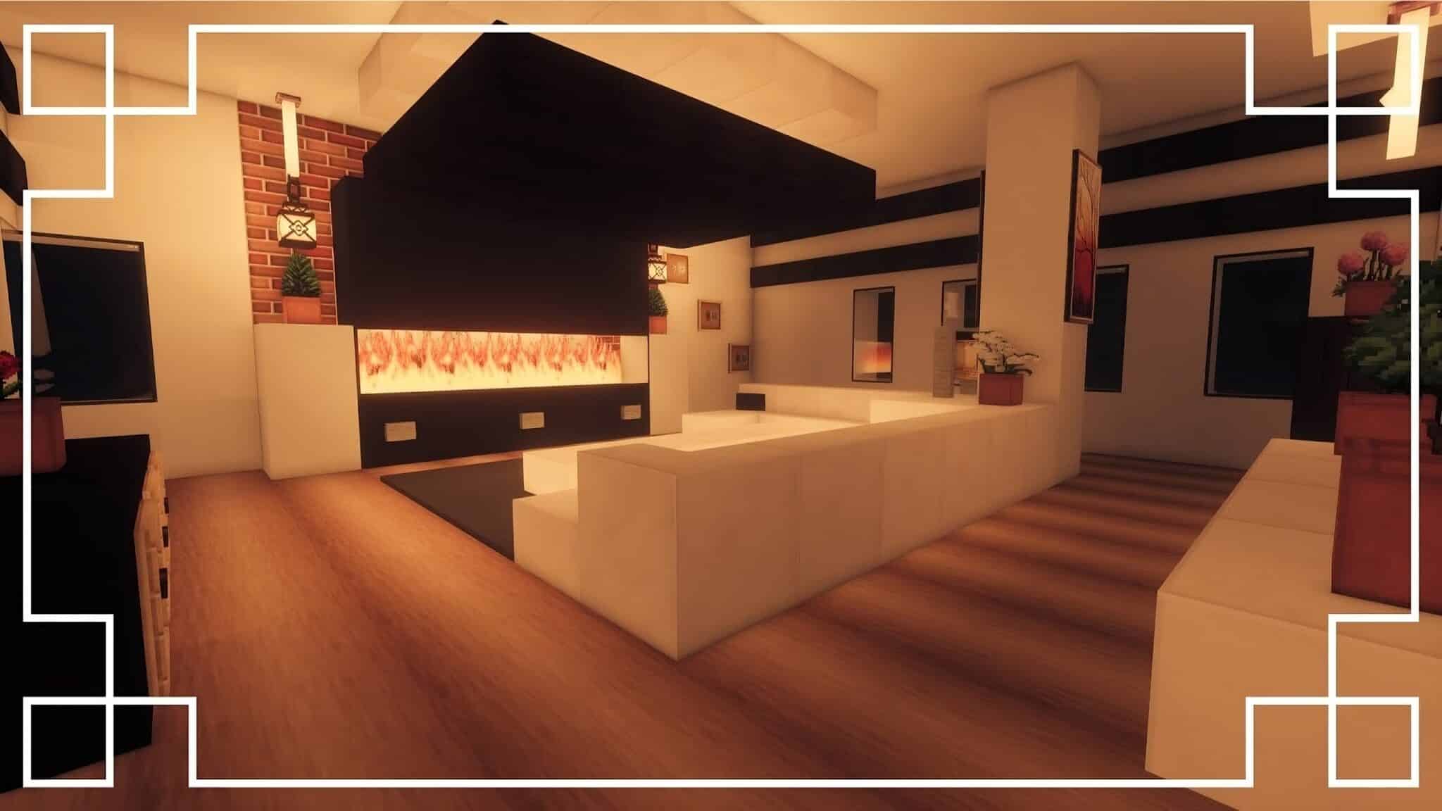 Best Living Room Furniture Design Ideas in Minecraft - TBM | TheBestMods